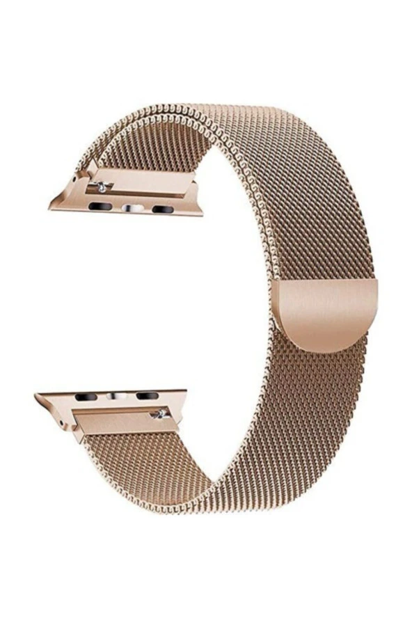 Watch Se 38 Mm Için Metal Milanese Kordon Vintage Gold