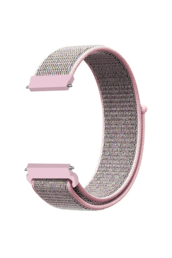 Amazfit Health Watch(bip 2) Için Dokuma Kordon Kum Pembe