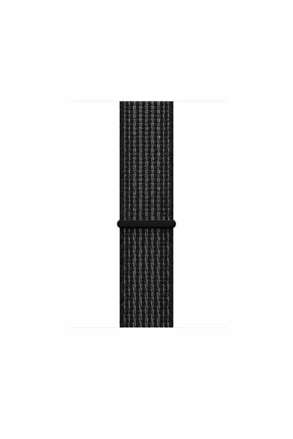Honor Magicwatch 2 42 Mm Için Dokuma Kordon Siyah Beyaz