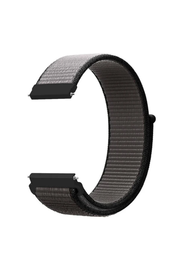Garmin Forerunner 745 Için Dokuma Kordon Anchor Gray