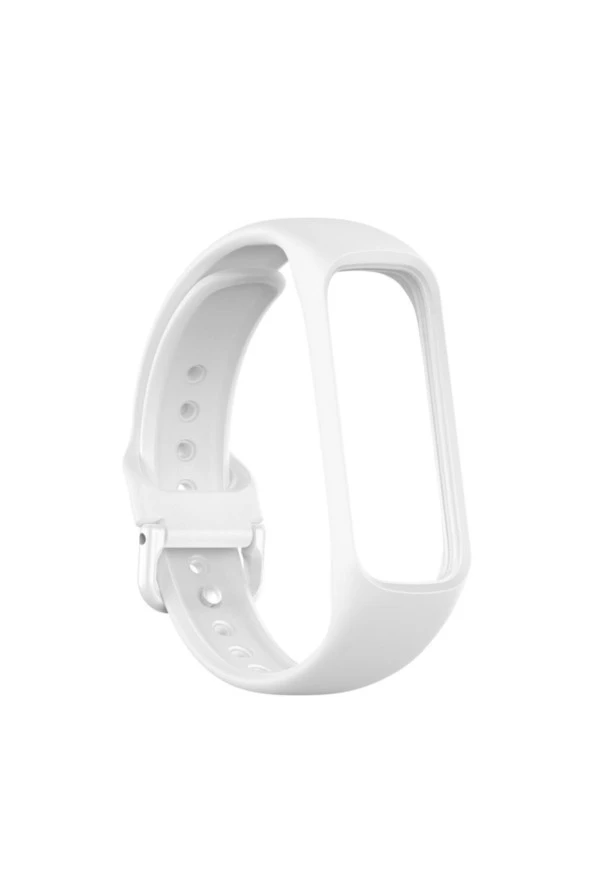 Samsung Galaxy Fit2 R-220 Için Silikon Kordon Beyaz