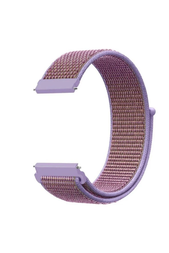 Amazfit Gts 2 Mini Için Dokuma Kordon Lilac