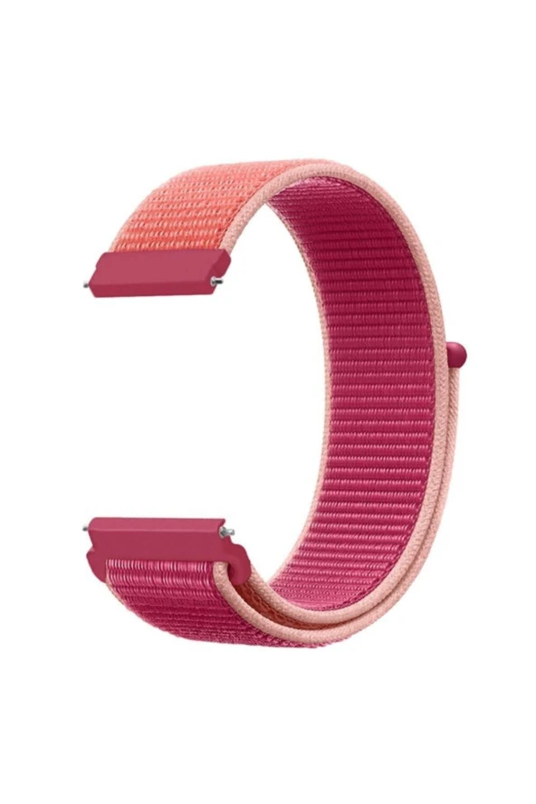 Amazfit Pop Pro Için Dokuma Kordon Pomegranate