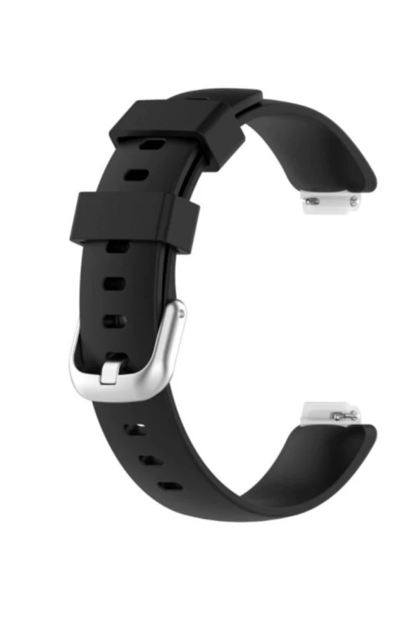Fitbit Inspire 2 Small Beden(S SIZE) Için Silikon Kordon Kayış Siyah