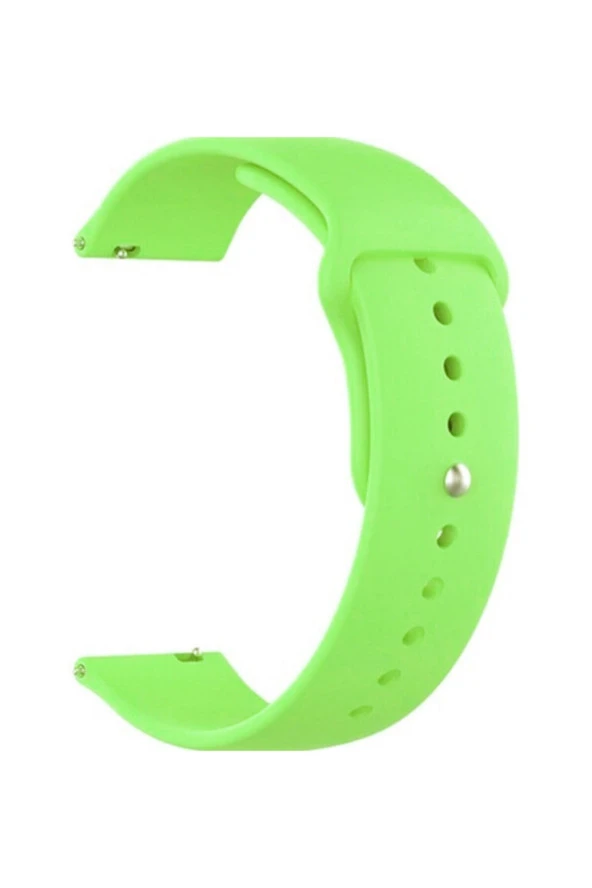 Amazfit Pop Için Silikon Kordon Kayış Fıstık Yeşili