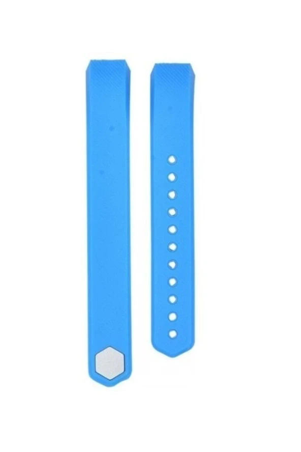 Fitbit Ace Uyumlu Large Beden(l Sıze) Silikon Kordon Mavi
