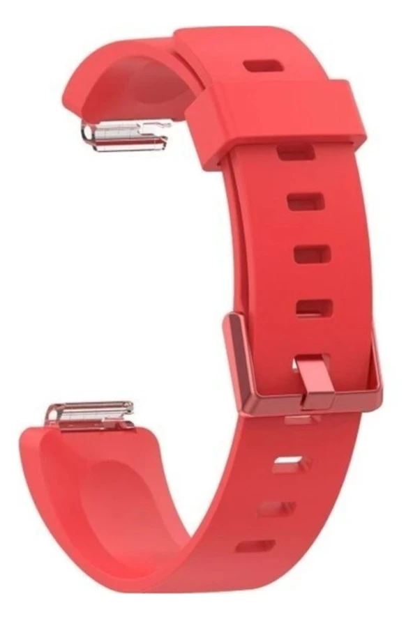Fitbit Inspıre Hr Uyumlu Small Beden(s Sıze) Silikon Kordon Kırmızı - 1