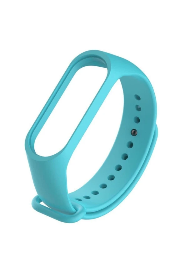 Xiaomi Mi Band 3 Için Silikon Kordon Kayış Turkuaz