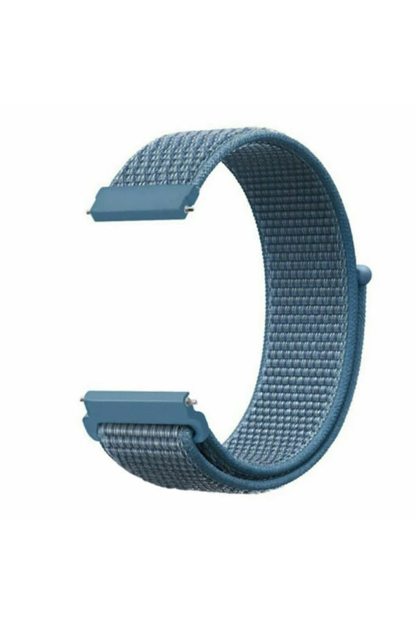Samsung Gear S3 Için Dokuma Kordon Duman Mavi (cape Cod Blue)