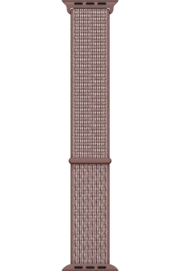 Apple Watch Seri 5 Için 44 Mm Dokuma Kordon Rose Pink - 1