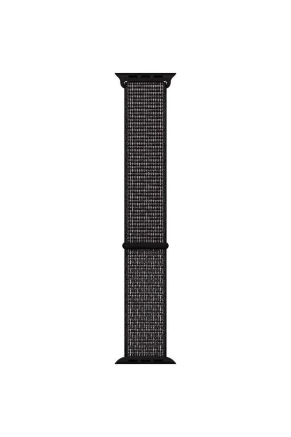 Apple Watch Seri 1 2 3 Için 42 Mm Dokuma Kordon Reflector Black