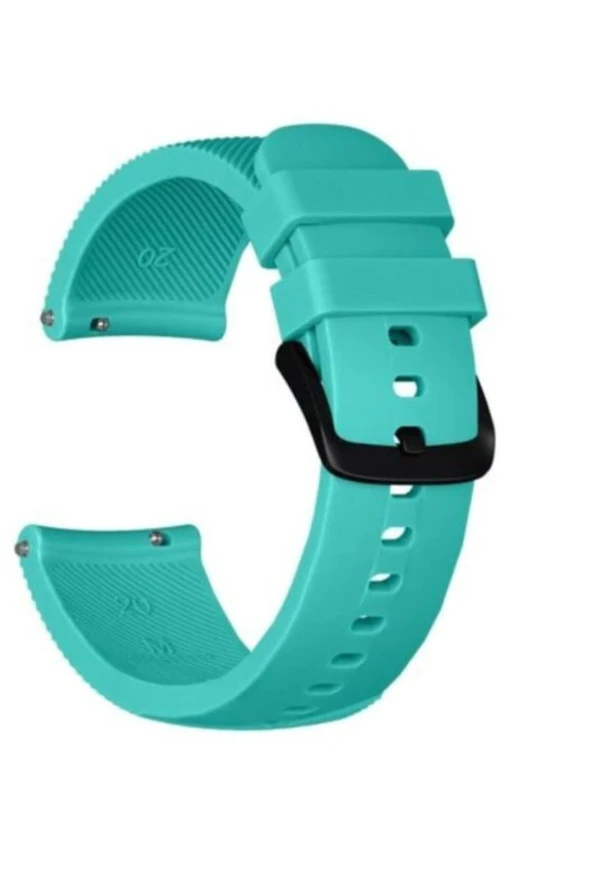 Samsung Galaxy Watch 3 41 Mm(Sm-r850) Için Silikon Kordon Turkuaz ürün görseli 1