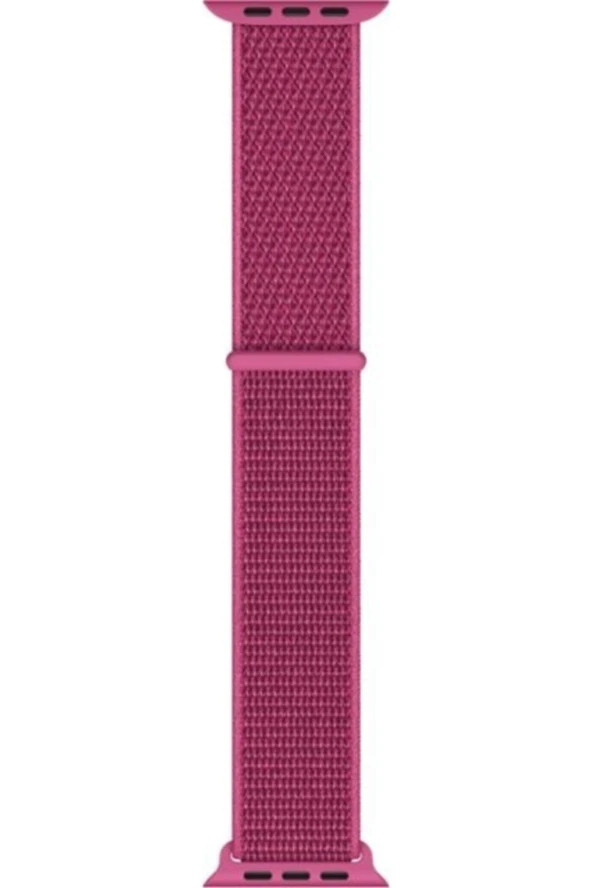 Apple Watch Seri 4 Için 44 Mm Dokuma Kordon Dragonfruit - 1