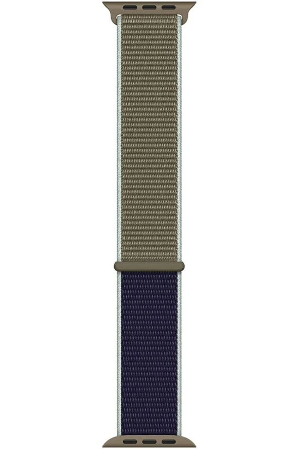 Apple Watch Seri 1 2 3 Için 38 Mm Dokuma Kordon Khaki(uçuk Haki)