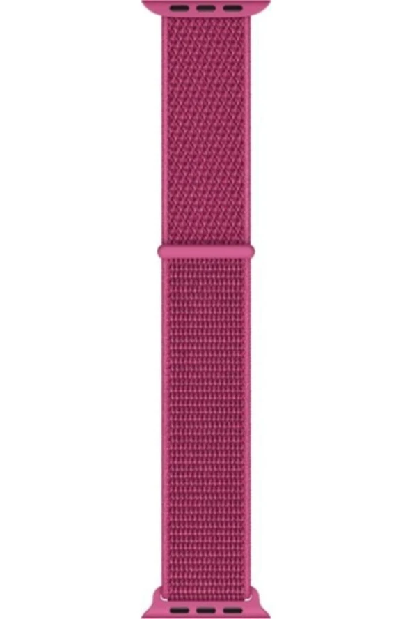 Apple Watch Seri 5 Için 40 Mm Dokuma Kordon Dragonfruit