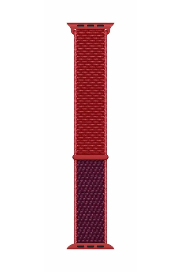 Apple Watch Seri 4 Için 44 Mm Dokuma Kordon Product Red