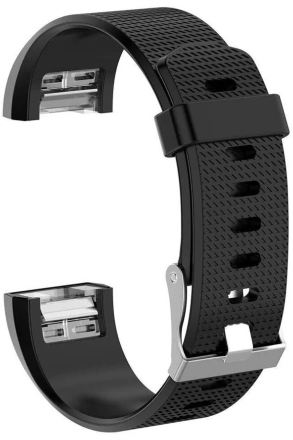 Fitbit Charge 2 Için Small Beden(s Sıze) Silikon Kordon Siyah