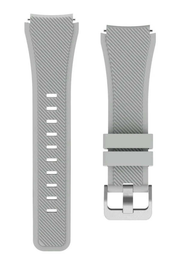 Garmin Vivoactive 4 Için Silikon Kordon Gri ürün görseli 1