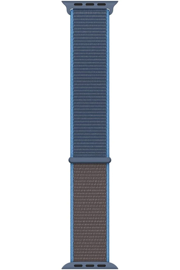 Apple Watch Seri 1 2 3 Için 42 Mm Dokuma Kordon Sörf Mavisi