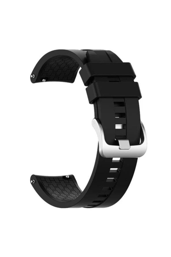 Lg G Watch W100 Için Silikon Kordon Kayış Siyah