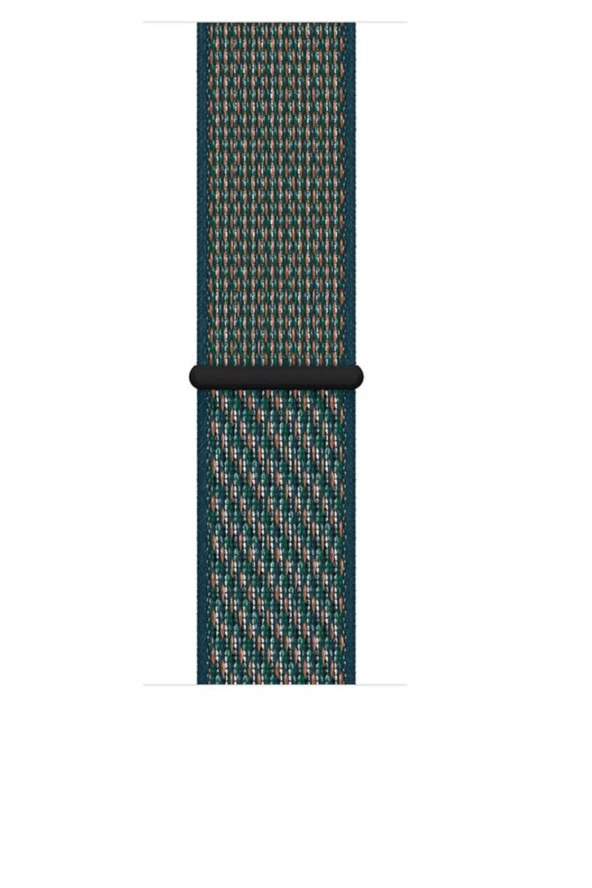 Amazfit Gtr 42 Mm(A1910) Için Dokuma Kordon Hiper Kırmızı\neptün Yeşili