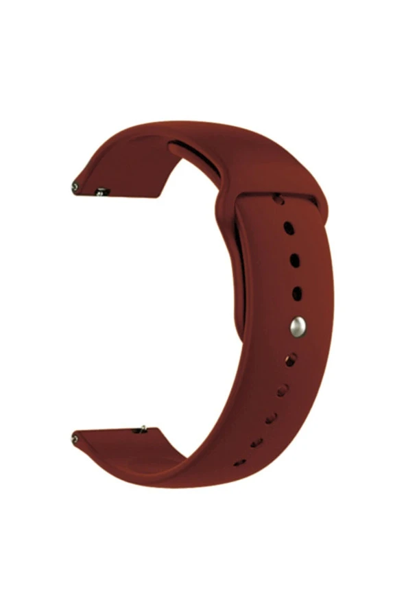 Amazfit Gts A1914 Için Silikon Kordon - Bordo