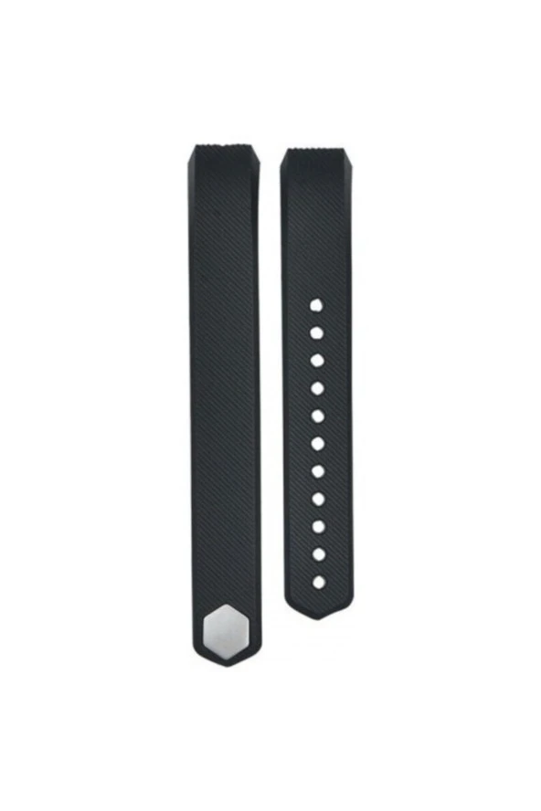 Fitbit Alta Hr Uyumlu Large Beden(l Sıze) Silikon Kordon Siyah