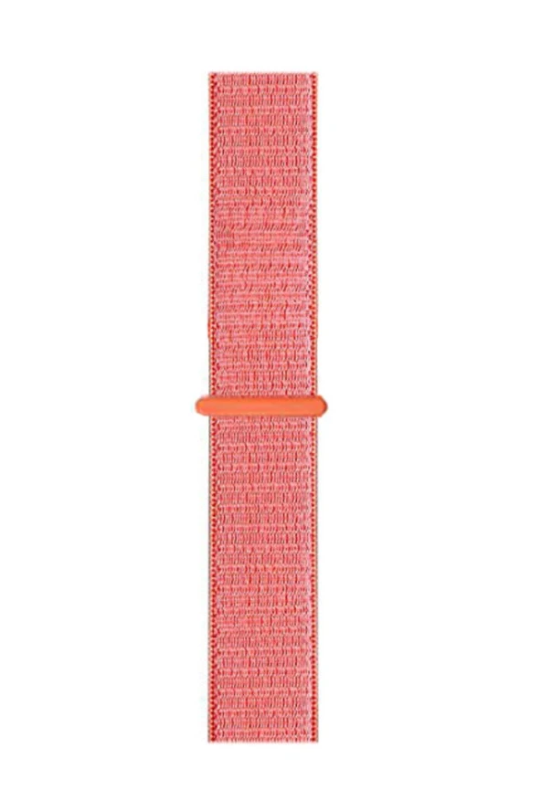 Amazfit Bip Uyumlu Dokuma Kordon Turuncu