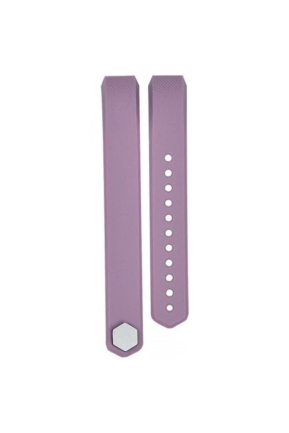 Fitbit Alta Uyumlu Large Beden(l Sıze) Silikon Kordon Lila
