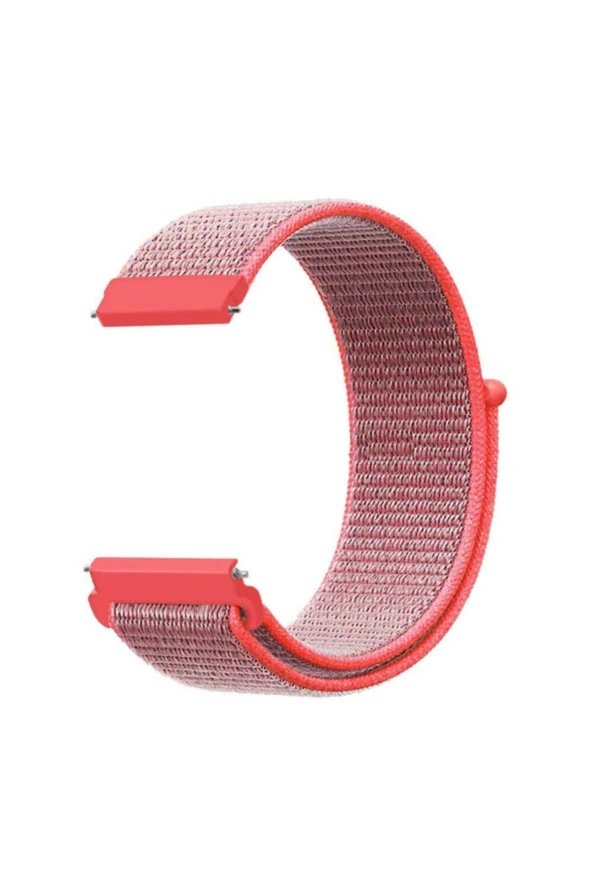 Galaxy Watch 42 Mm(Sm-r810) Uyumlu Dokuma Kordon Pembe ürün görseli 1