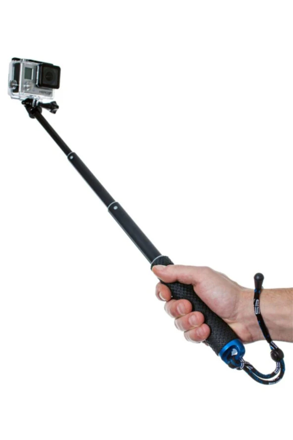 Gopro Hero 9-8-7-6-5-4-3 Ve 3 Için Monopod El Tutucağı Hand Grip