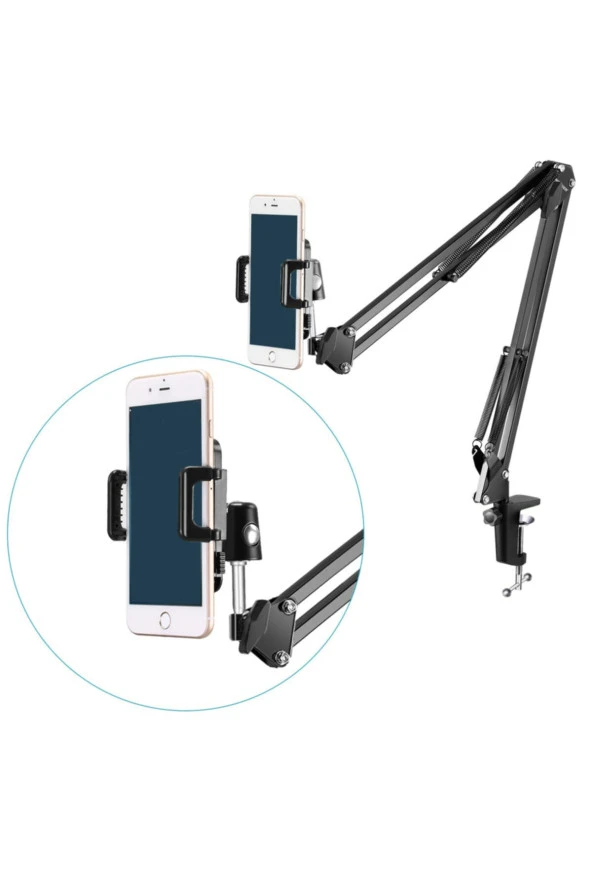 Xiaomi Mi Pad 4 Için Metal Masa Tutucu