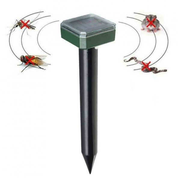 Solar Güneş Enerjili Akrep,Köstebek,Yılan Fare Kovucu 650-750MT Etkili Kare - 5