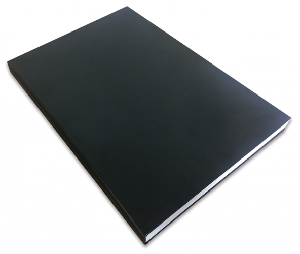 FASTBİND 25mm SİYAH  HAZIR SERT KAPAK 10 LU - 6