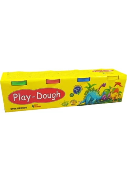 Play - Dough Oyun Hamuru 4 Renk