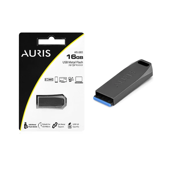 Auris AUM16 USB Metal Flash Bellek