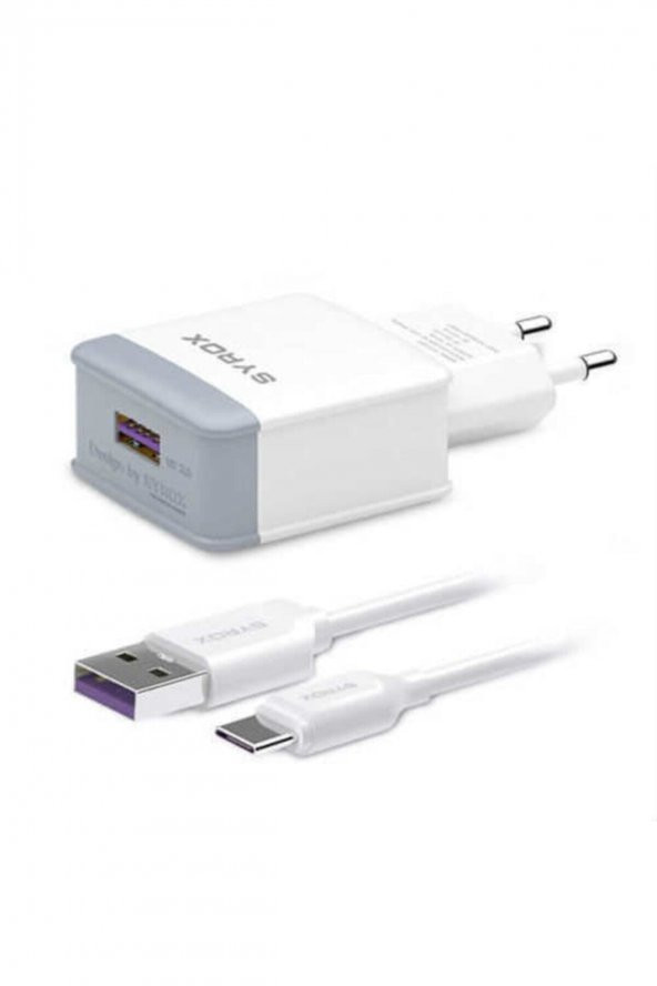 Syrox Q32 Type-C Hızlı Quick Şarj Aleti 3.0A