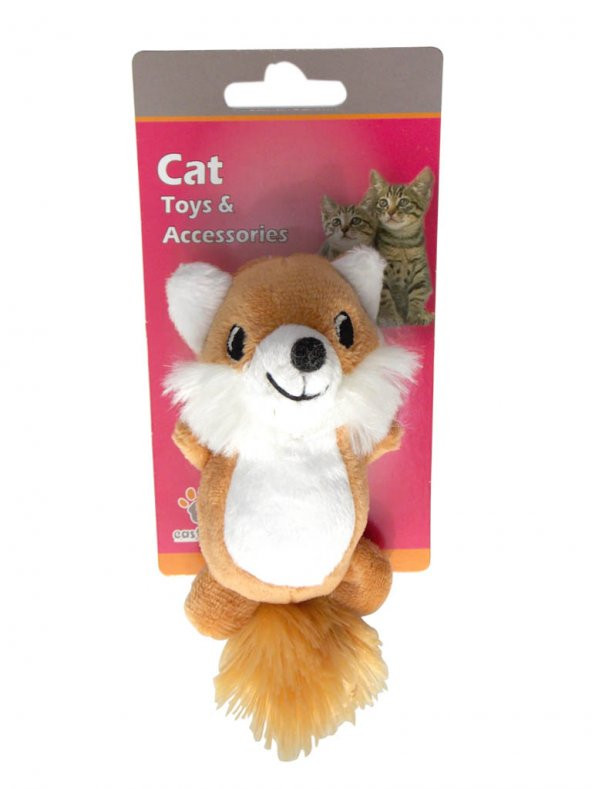 Eastland Peluş Hışırtı Kedı Oyuncağı Tilki 95X5 Cm - 1