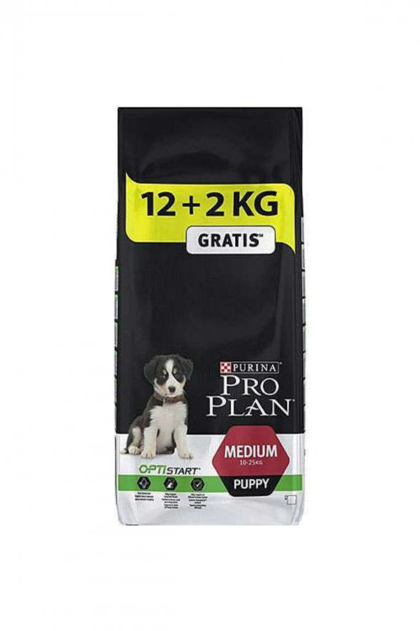 Pro Plan Medium Puppy Tavuk Etli Orta Irk Yavru Köpek Maması 12+2 Kg (14 Kg)