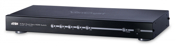 ATEN - -vs482 4 Port Dual View HDMI Switch, 4 giriş - 2 çıkış