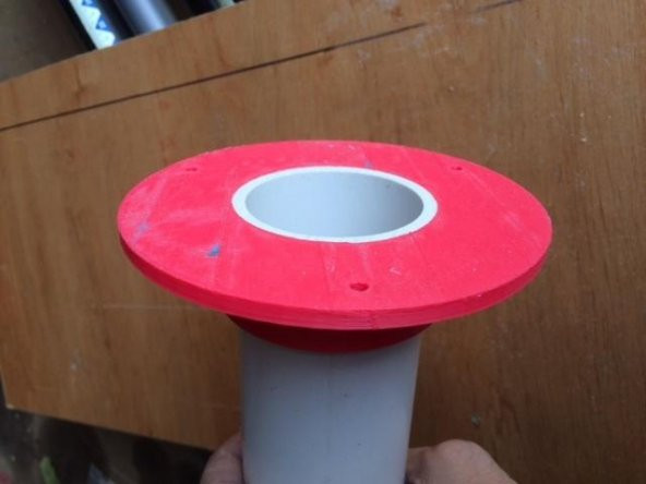 2 Pvc Boru Masa Bacak Montajı Plastik Aparat - 2