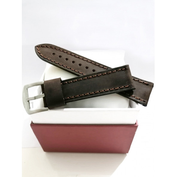 FADO 22 MİLİM HAKİKİ DERİ SAAT KAYIŞI 12