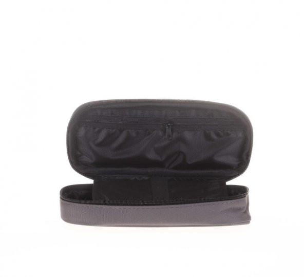 Kaukko Özel Bölmeli Kalem Çantası Gri K2364 - 3