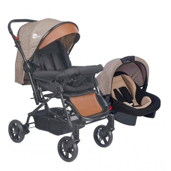 4 Baby Energy Plus Travel Çift Yön Bebek Arabası