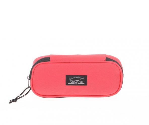 Kaukko Özel Bölmeli Kalem Çantası Mercan K2367