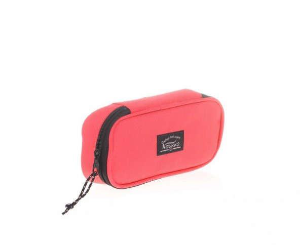 Kaukko Özel Bölmeli Kalem Çantası Mercan K2367 - 2