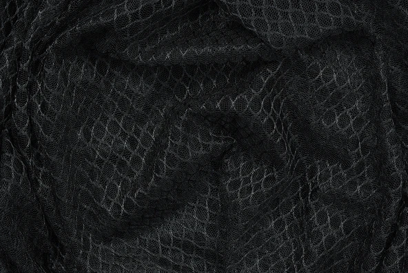 ORKİDE SİYAH RENK TEK KANAT Hazır dikilmiş Pileli Fon Perde 300*260 cm - Resim 8