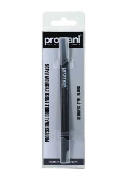 Promani Profesyonel Çift Taraflı Kaş Usturası - Pr933