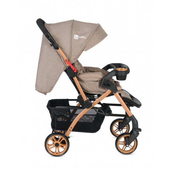 4 Baby Ab310 Active Gold Çift Yönlü Bebek Arabası / Gold Gri - 2