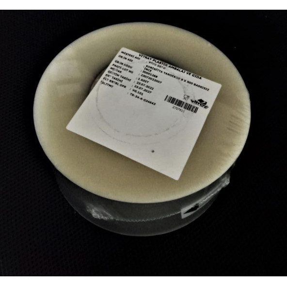 JELATİN YANDEKOR ŞEFFAF 9CMX500MT - 2